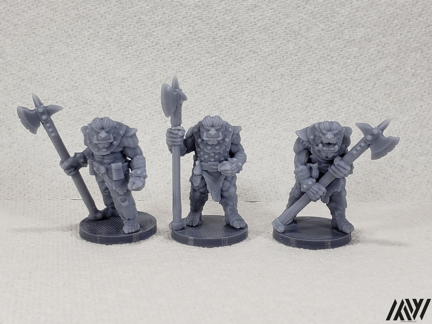 Bugbears with Halberds Set
