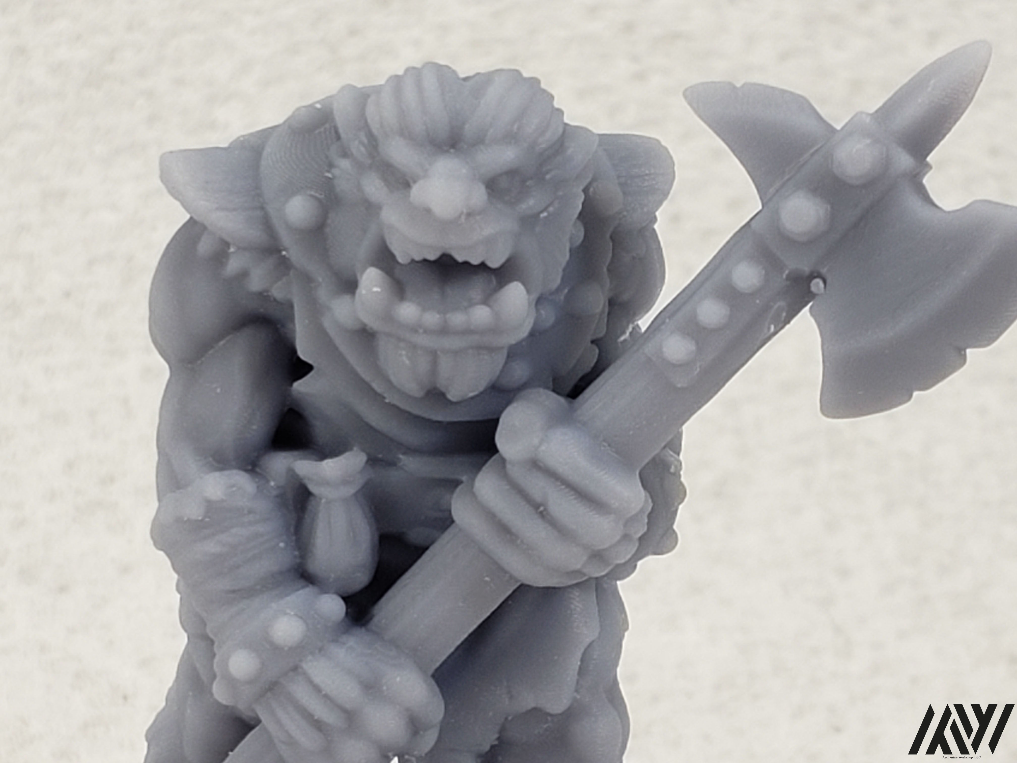 Bugbear with Halberd 2 – Archania Workshop