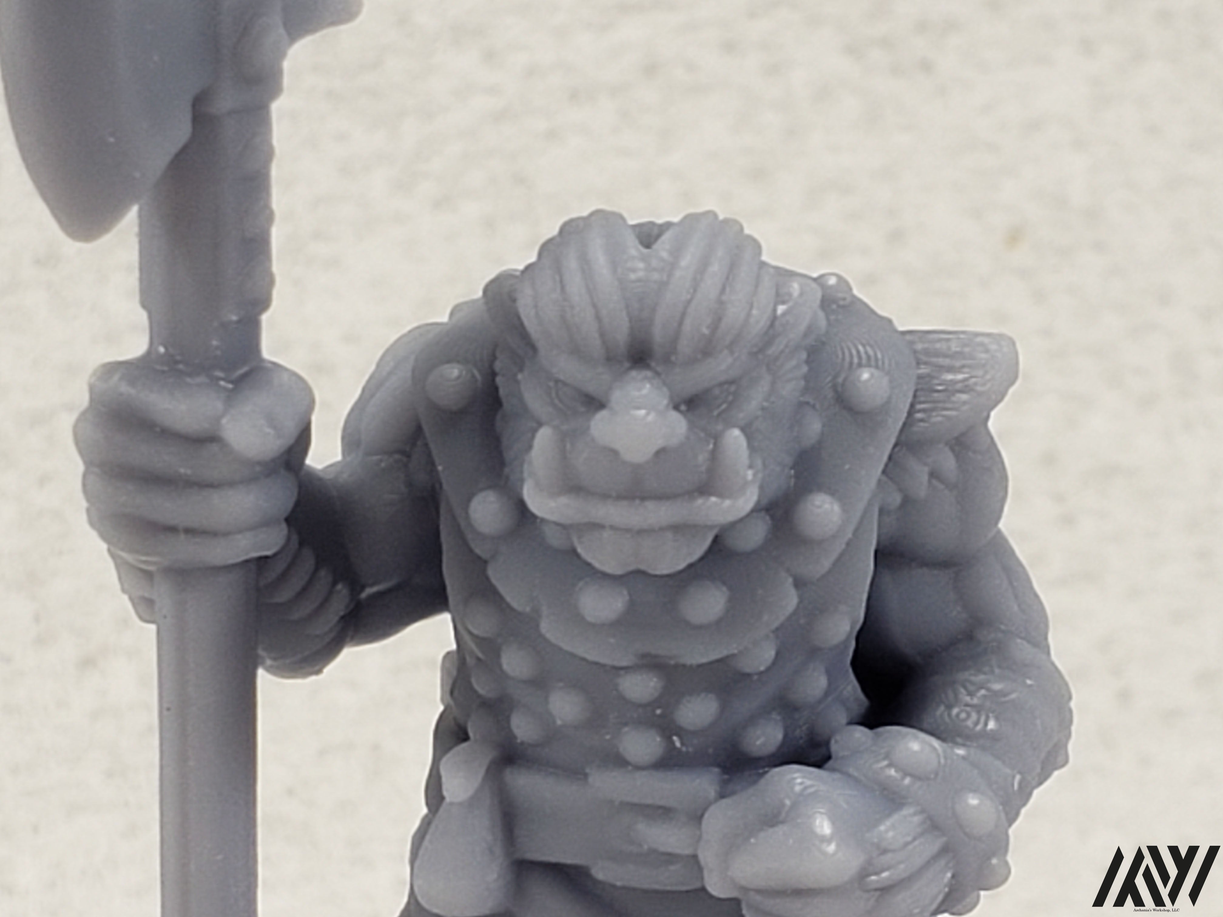 Bugbear with Halberd 3 – Archania Workshop