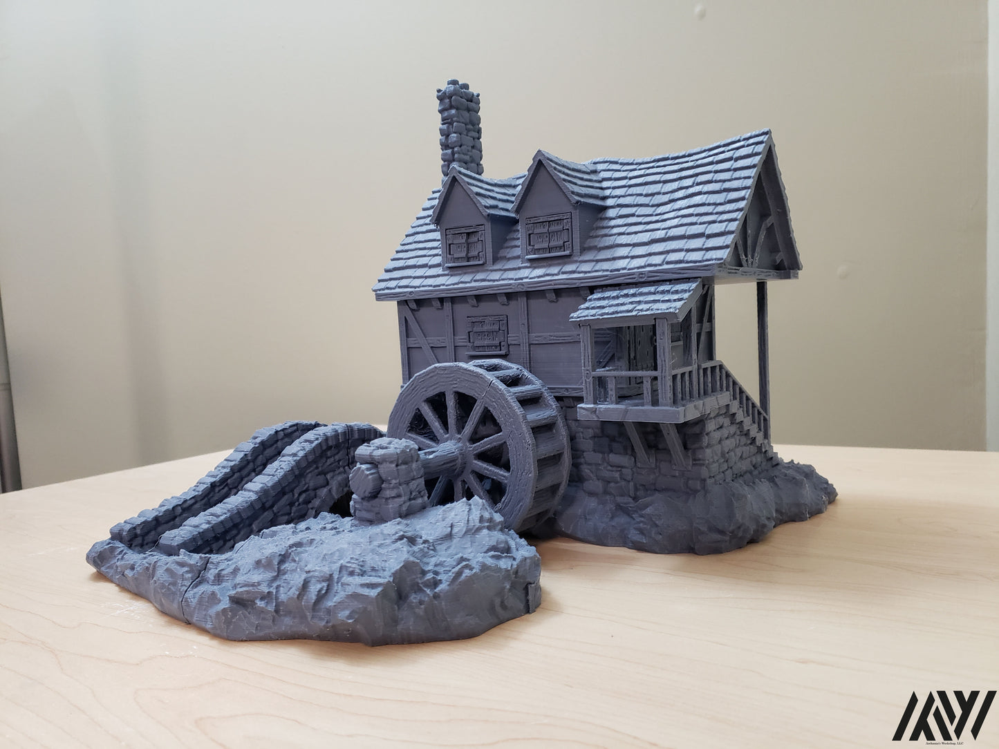 Water Mill without Base