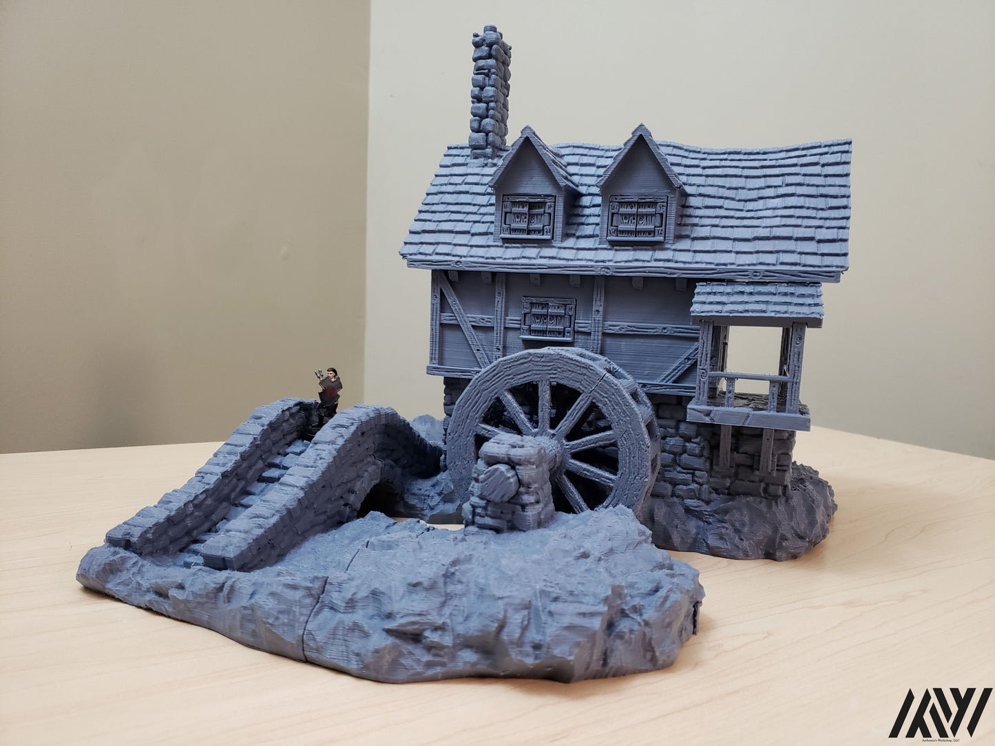 Water Mill without Base