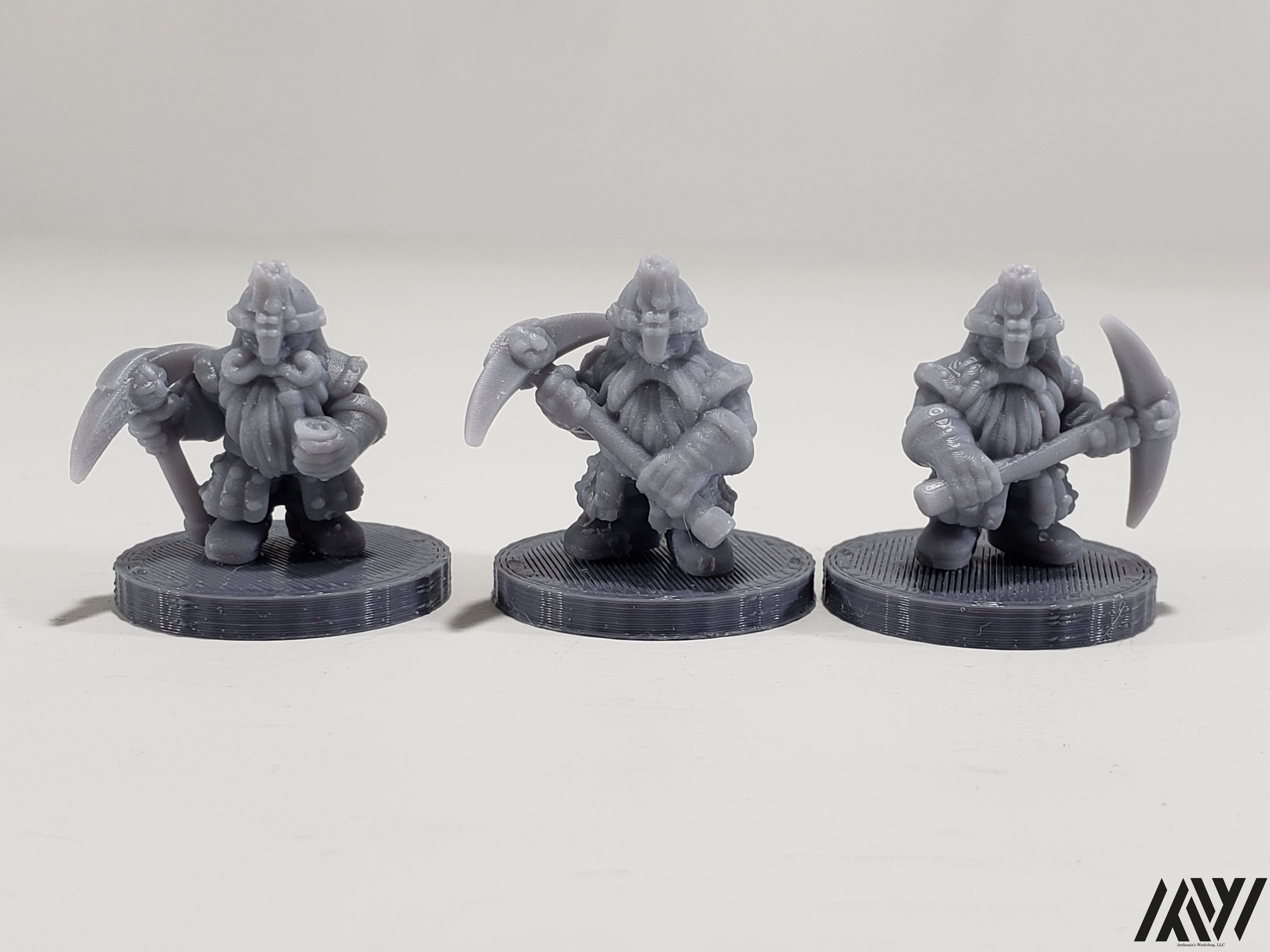 Dwarf Miner Set – Archania Workshop