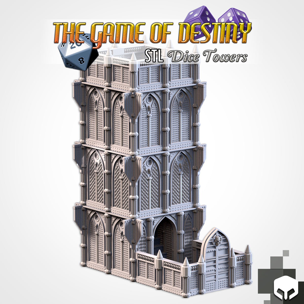 Cathedral Dice Tower